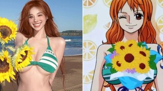 ⚡️Who wouldn't love such a hot and desirable Nami?⚡️ [One Piece COS Nami]