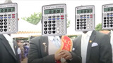 Playing music with four calculators