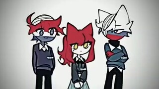 countryhumans Rusia, Nesia, Netherland