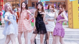 Aku tidak bisa terbang keluar dari dunia Queencard | (G)I-DLE - Queencard Butterfly Makeup Roadshow 