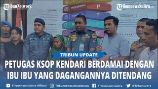 Petugas KSOP Kendari dan Penjual Minuman di Pelabuhan yang Ditendang Dagangannya Sepakat Berdamai