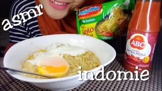 ASMR INDOMIE SOTO +TELOR CEPLOK+SAMBEL ABC+BUBUK CABE