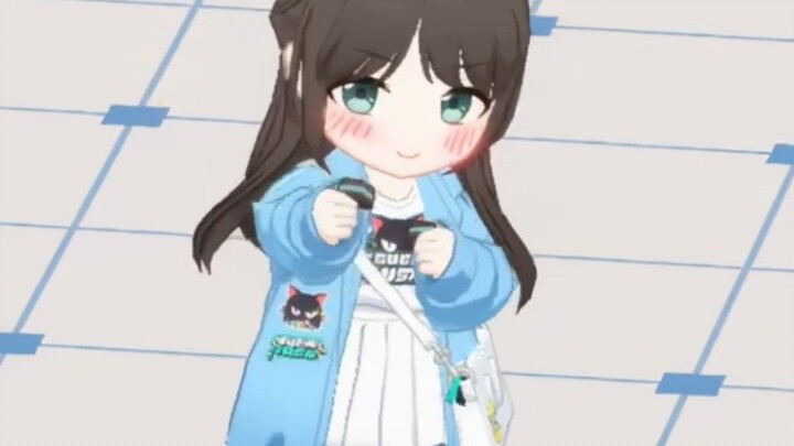 可是她分我一半耶