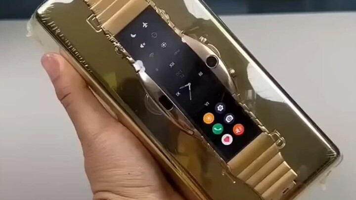 Golden Smart watch