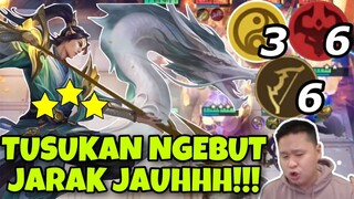 TUSUKKK DARI JAUH!! JURUS SERIBU TOMBAK!!