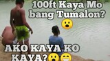 Jumping Kid in 100ft!/LIGO TIME/tatalon kaba ?( 150ft ) Kaya Mo bang Maligo Dito?ROI BEACH