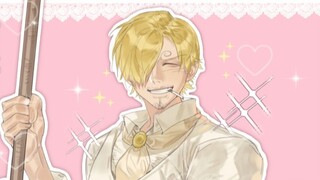 [One Piece/Viết tay] Anh yêu em - Cua Thượng Hải "Prue và Sanji"