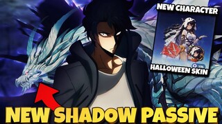 NEW SHADOW KAISEL PASSIVE CHANGED & NEW CHARACTER HALLOWEEN COSTUME FIRST LOOK - Solo Leveling Arise