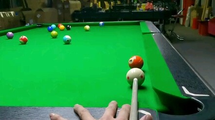 No fancy cue techniques.