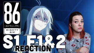 86 [Eighty-Six] Ep. 1 - "Undertaker" & Ep. 2 - "Spearhead" Reaction