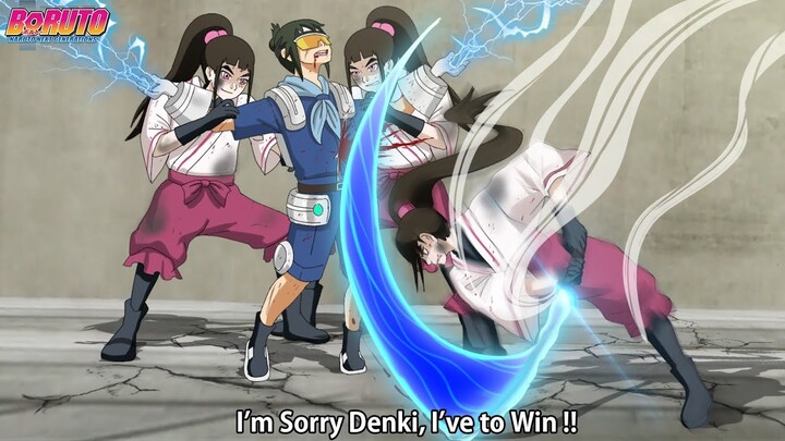Boruto Episode 226 FULL FIGHT !!! Tsubaki Use Legendary Sword to Destroy Denki's Mecha Armor