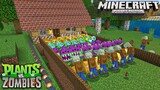 Plants Vs Zombies In Minecraft Pe - Tagalog