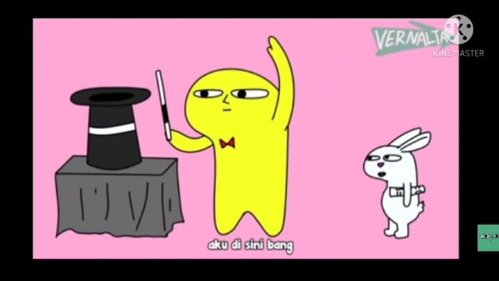 animasi terbaru || jadi sate kau bodoh