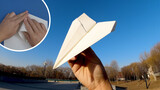 [Life] Awesome Paper Airplane with Inter-Locking Structure
