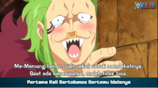 Epic! Moment Bartolomeo Bertemu Kru Mugiwara