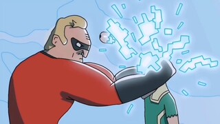 【Incredibles: Elastigirl】Mr. Incredible-style All-Powerful Squad Annihilates the Earth Guardians 💀