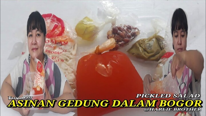 ASINAN BOGOR GEDUNG DALAM | PICKLED SALAD FROM INDONESIA