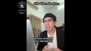 Sự Khác Biệt Giữa Giáo Viên Trước Dịch Và Sau Dịch | Anh Da Ngăm