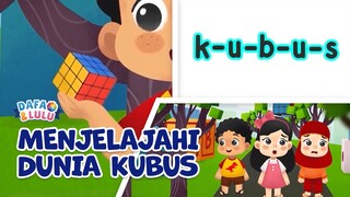 BENTUK KUBUS ITU SEPERTI APA YA? | Video Matematika Bersama Dafa Lulu - 1 SD