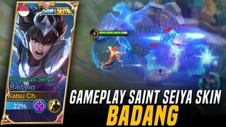 Saint Seiya Skin: BADANG 'Pegasus Seiya' Full Gameplay! | Mobile Legends Bang-Bang