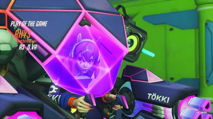 Overwatch Rhys Tank Highlight Reel