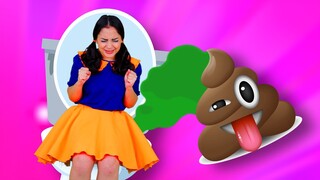 💩Poo Poo Song💩 | Colorful Poo💩 Song | Kids Funny Songs