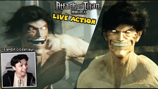 Gila Sih~ React Live Action AOT !!