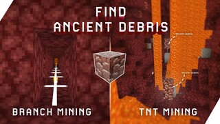 Cara Mudah Mendapatkan Ancient Debris - Minecraft Tutorial Indonesia