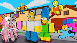 MOMON MENEMUKAN SEMUA KELUARGA SIMPSONS di ROBLOX feat @BANGJBLOX | ROBLOX