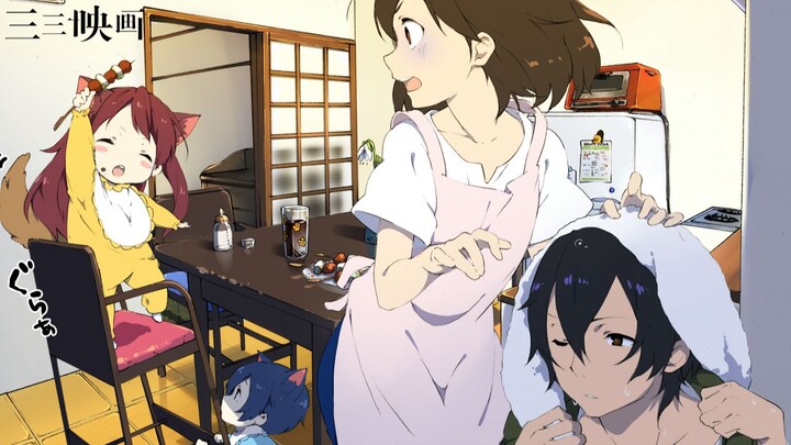 【狼的孩子雨和雪】少女与狼结合生下兄妹，弟弟却放弃做人化身成狼