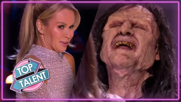 Scary Witch TERRIFIES Judges On Britain's Got Talent 2022 | Top Talent