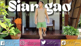 WE HAD TO TRANSFER HOTELS | SIARGAO VLOG Days 1 & 2