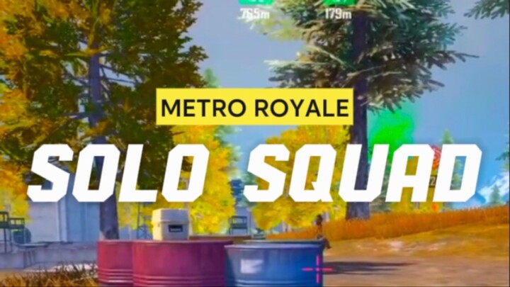 Nekad Solo VS Squad di Metro royale