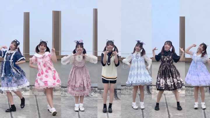 【Youtong】I want to look better❤lo change clothes❤The more I jump, the shorter my legs become