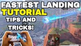 Apex Legends Mobile: Fastest LANDING Tutorial! Tips and Tricks