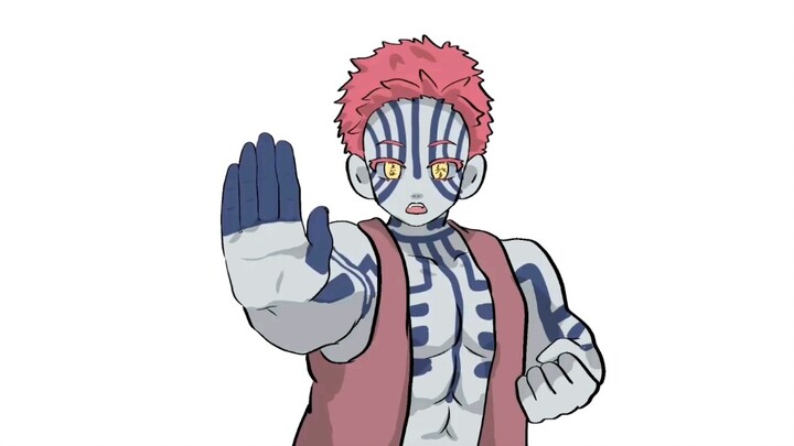 Akaza: The damned Ice Pillar actually dared to pretend to be my dearest Douma-senpai