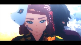 【鬼滅のMMD】「 No title 」【錆兎/義勇】