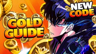NEW CODE! FREE 400K GOLD! EVERY WAY TO GET GOLD (Gold Guide) | Solo Leveling