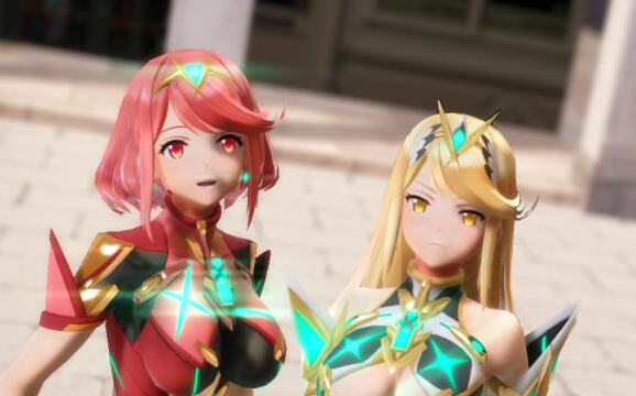 [Xenoblade Chronicles 2 MMD] Tôi thích Pyra và Mythra và mọi người!