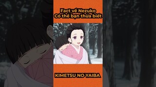 Sự thật về Nezuko có thể bạn thừa biết | KIMETSU NO YAIBA #shorts