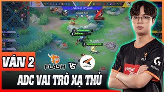 Ván 2 Team FLASH Vs UNDERANK- Vòng Bảng AIC 2021- ADC Trong Vai Trò Xạ Thủ