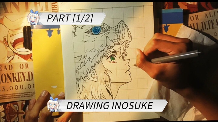 DRAWING INOSUKE X TRAITOR songs🎶🎵 PART [1/2]BNW