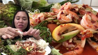 ตำแตงกุ้งสะดุ้ง เผ็ดๆ นัวๆแซบๆ | แม่ชบา พาแซ่บบ