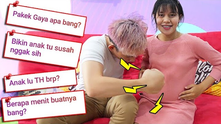 MAINNYA BERAPA MENIT BANG!? QnA Bareng Istri Yang Lagi Hamil!