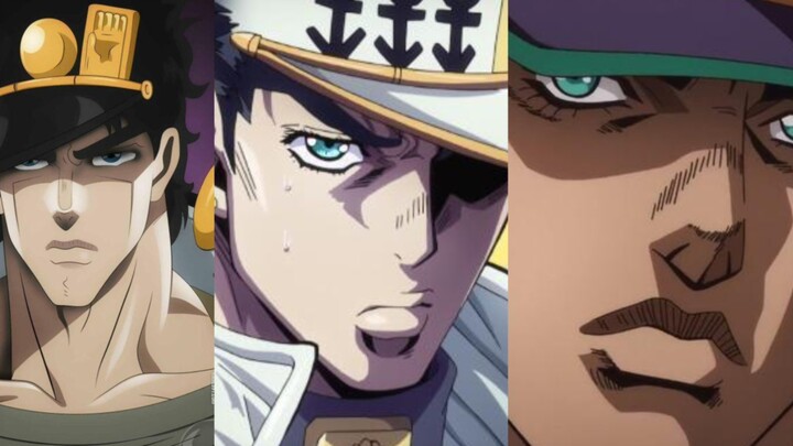 现在的承太郎vs以前的承太郎vs曾经的承太郎