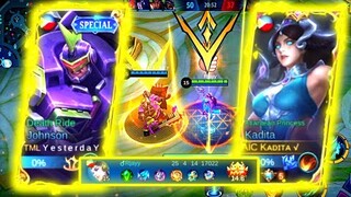 TOP GLOBAL KADITA x TOP GLOBAL JOHNSON CONNECTION!! | MLBB