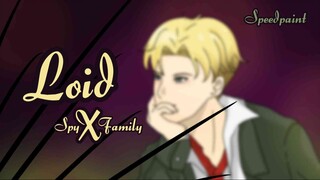 Papi Loid | Spy X Family Fanart | Speedpaint