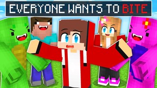 Everyone WANTS to BITE MAIZEN in Minecraft! - Parody Story(JJ and Mikey TV)