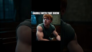 Harry Spotter And The Sorcerer's Swole #memes #ai #harryspotter #lifting