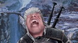 Geralt đau đớn vì nhảy khỏi bục cao (với hai trường hợp sử dụng)